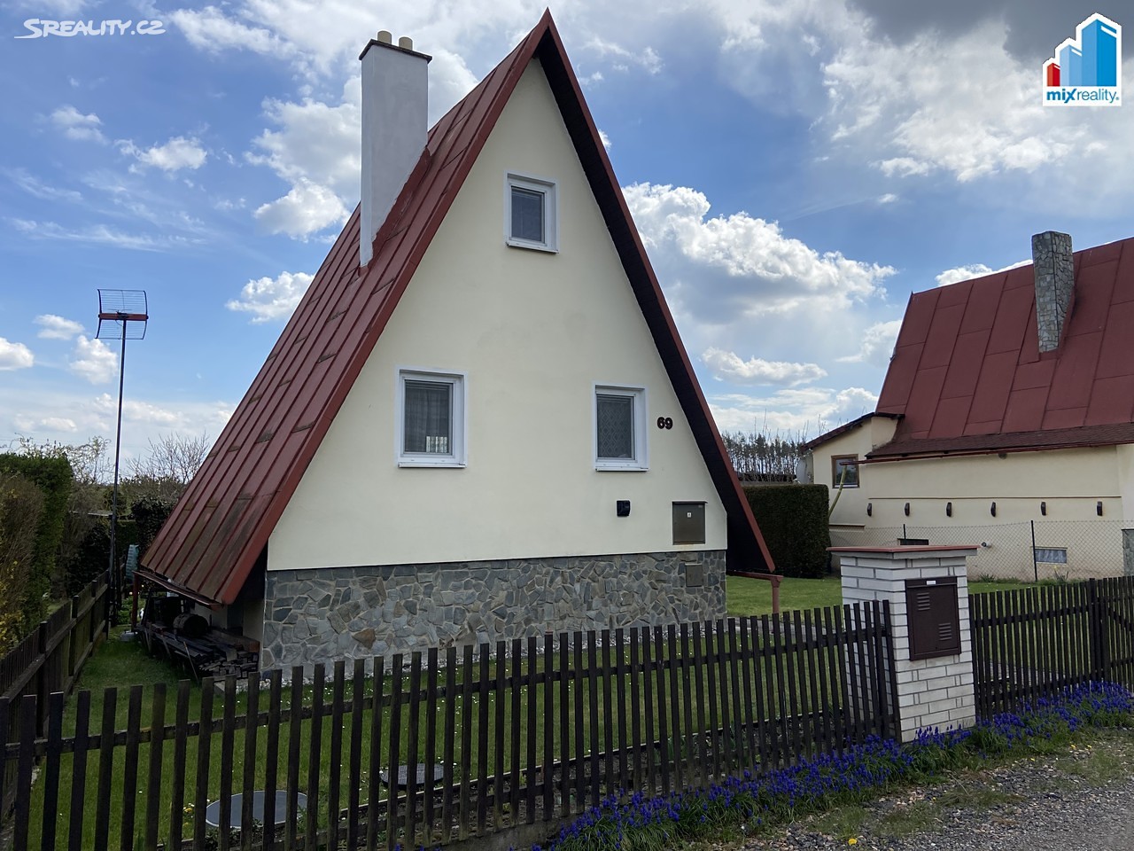 Prodej  chaty 85 m², pozemek 445 m², Vstiš, okres Plzeň-jih