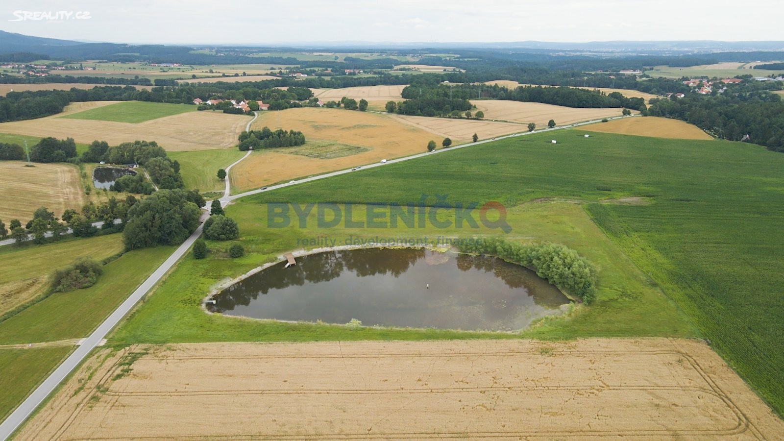 Prodej  rybníku (vodní plochy) 27 262 m², Chlumec - Krnín, okres Český Krumlov