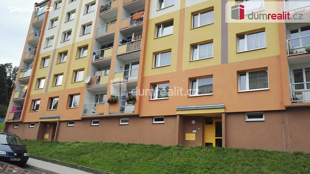 Pronájem bytu 1+1 34 m², Na Vyhlídce, Děčín - Děčín IX-Bynov
