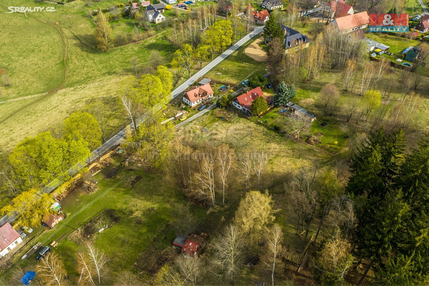 Prodej  stavebního pozemku 1 555 m², Nové Město pod Smrkem - Ludvíkov pod Smrkem, okres Liberec