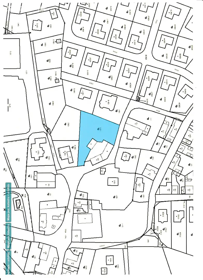 Prodej  stavebního pozemku 2 318 m², Plzeň - Červený Hrádek, okres Plzeň-město