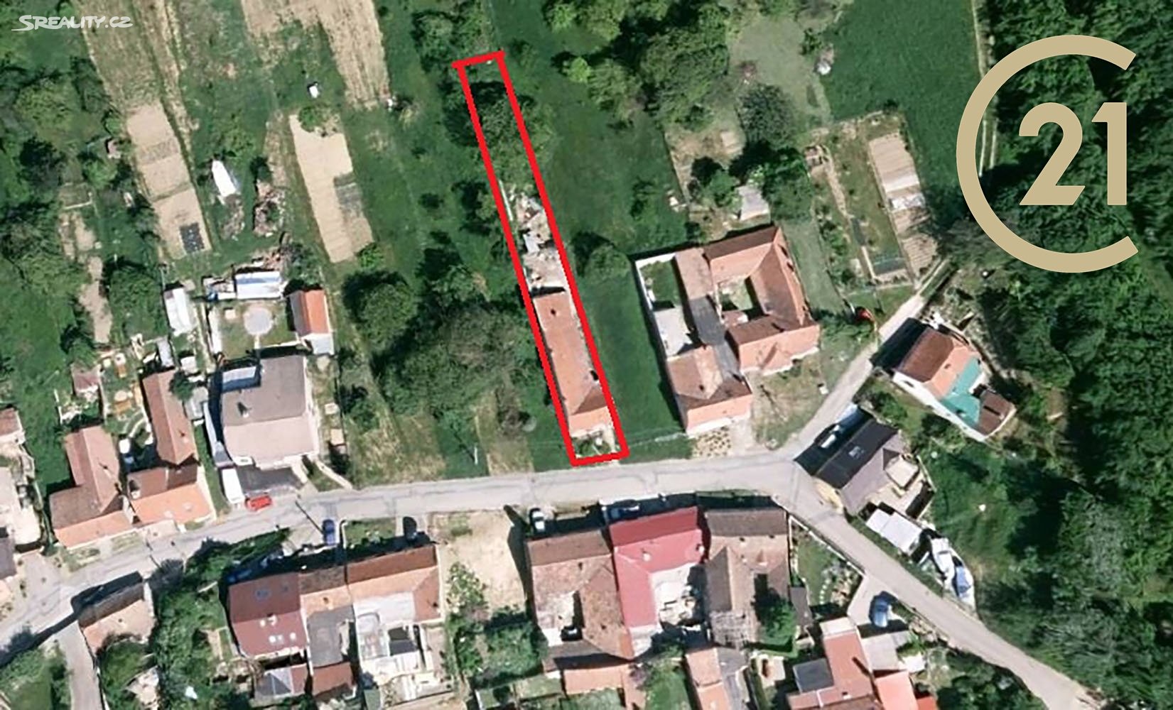 Prodej  stavebního pozemku 424 m², Rašovice, okres Vyškov