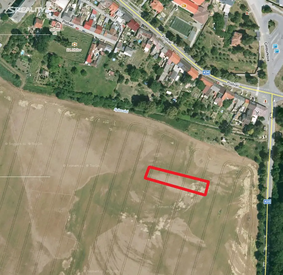 Prodej  pole 335 m², Tovačov, okres Přerov