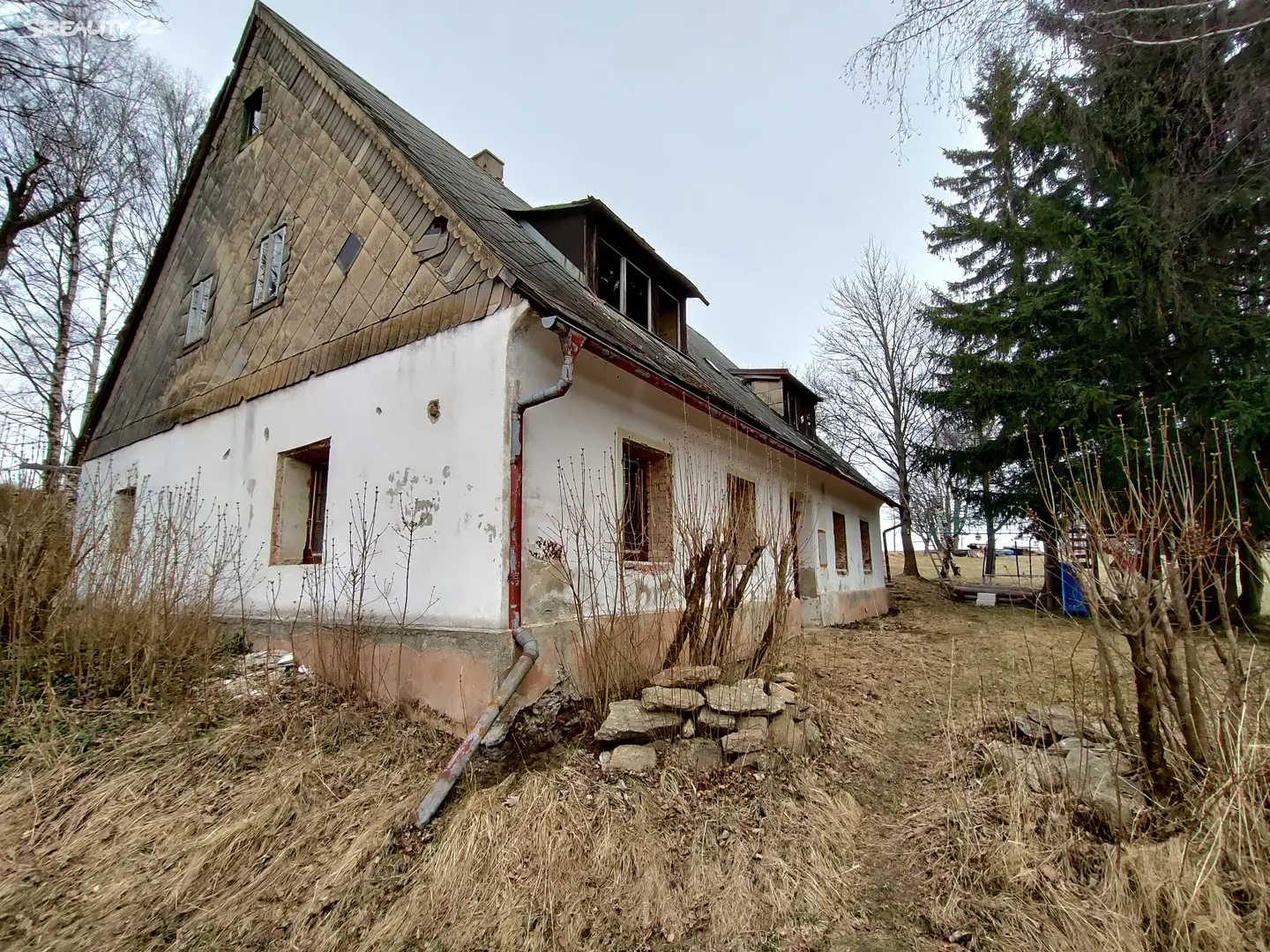 Prodej  chalupy 250 m², pozemek 486 m², Blatno - Mezihoří, okres Chomutov