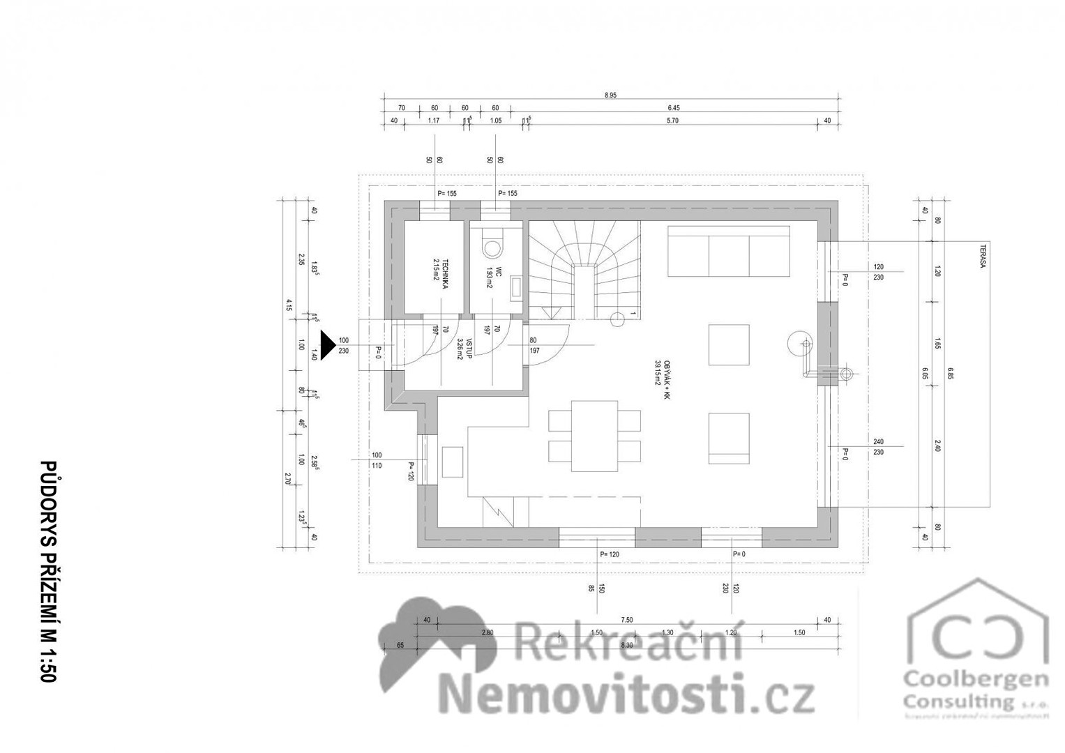 Prodej  rodinného domu 84 m², pozemek 565 m², Kaplice - Mostky, okres Český Krumlov