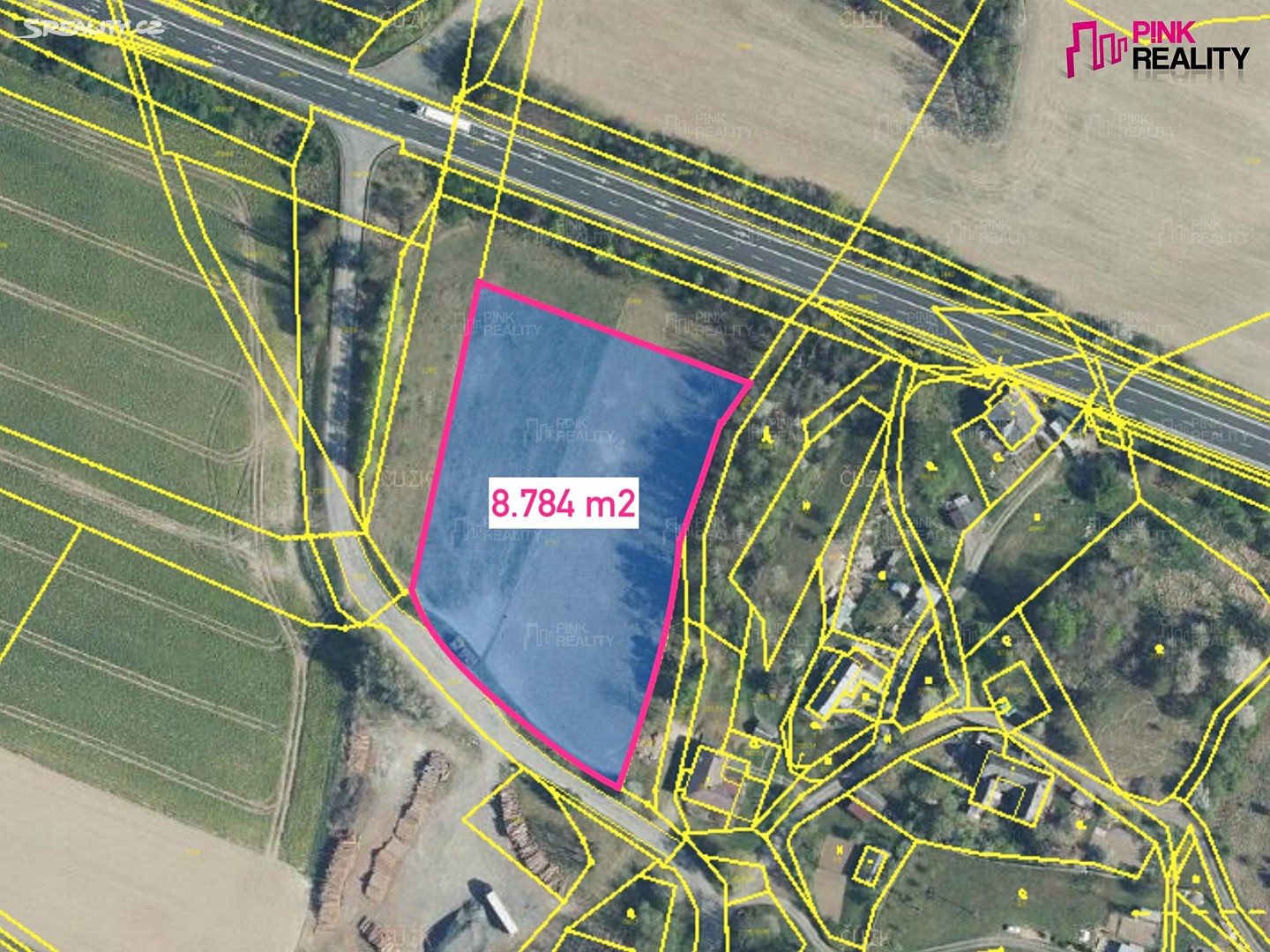 Prodej  komerčního pozemku 8 784 m², Gruna, okres Svitavy
