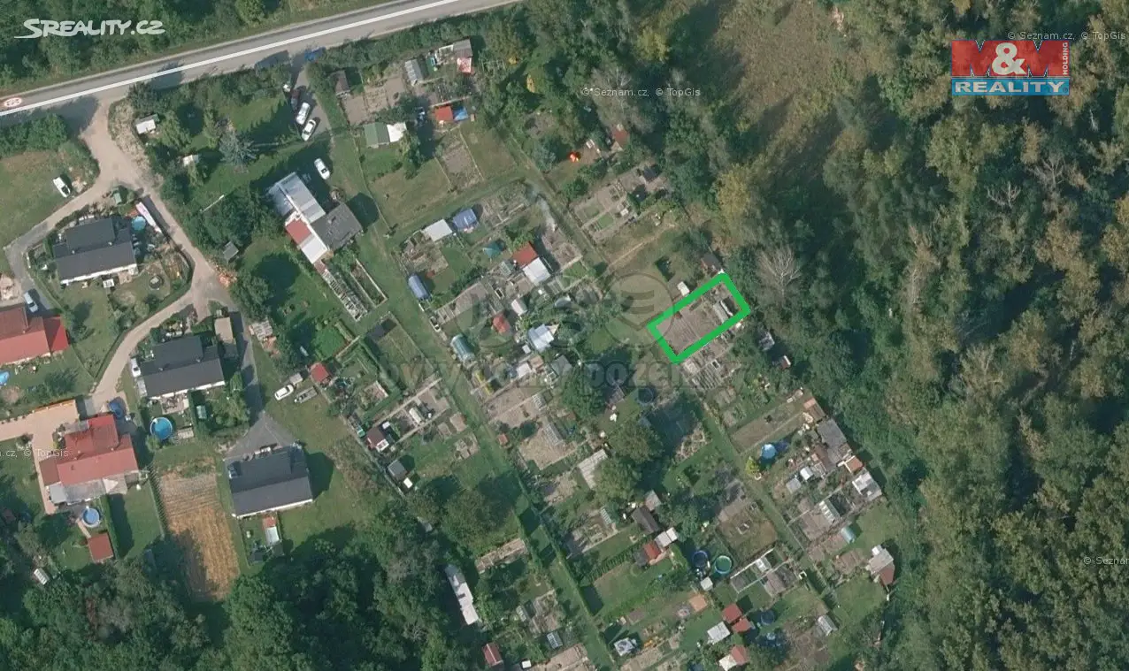 Prodej  zahrady 210 m², Rybitví, okres Pardubice