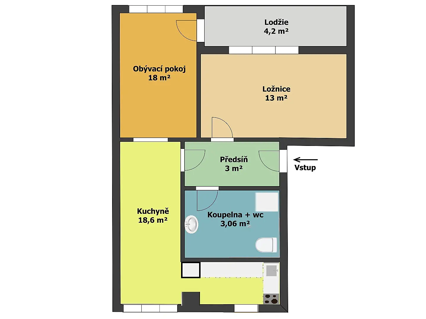 Prodej bytu 2+1 67 m², Sídliště, Nový Knín