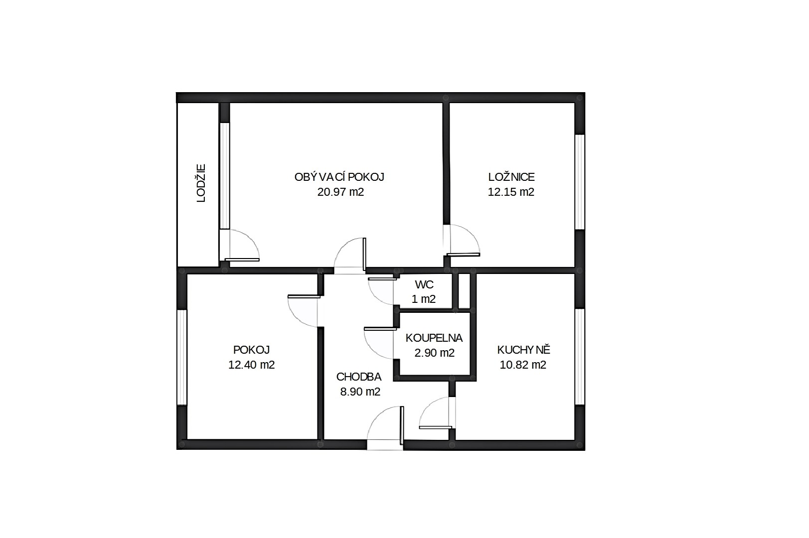 Prodej bytu 3+1 73 m², Vnitřní, Tanvald