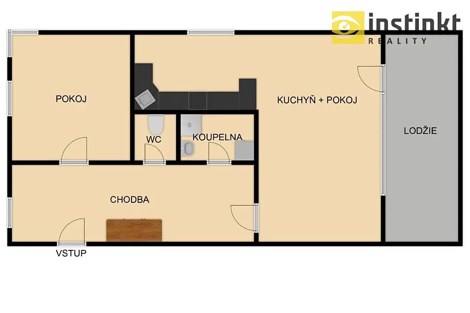 Pronájem bytu 2+kk 62 m², Čechova, Klatovy - Klatovy III