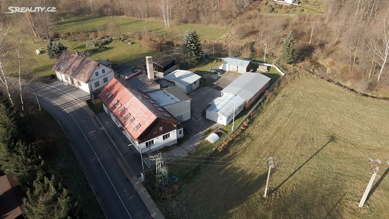 Prodej  rodinného domu 770 m², pozemek 2 128 m², Oldřichov v Hájích, okres Liberec