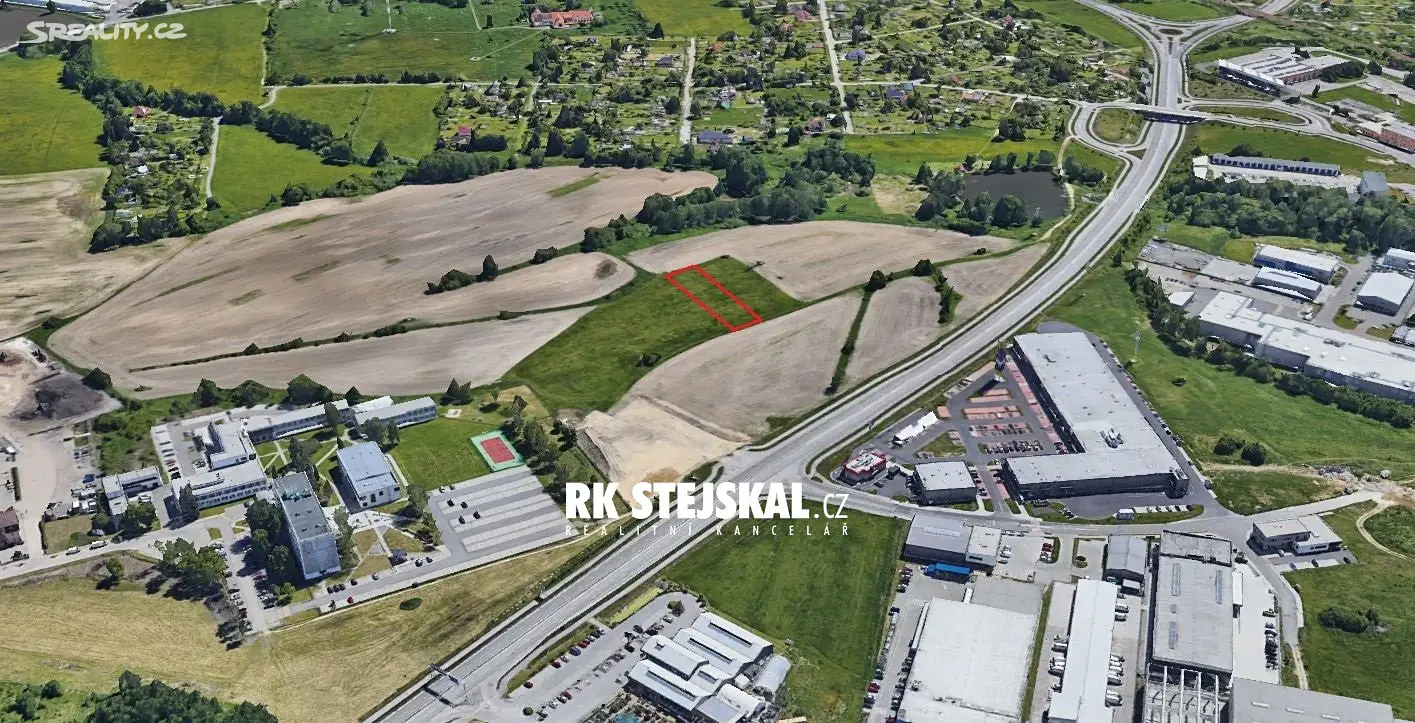 Prodej  stavebního pozemku 1 544 m², Generála Píky, České Budějovice