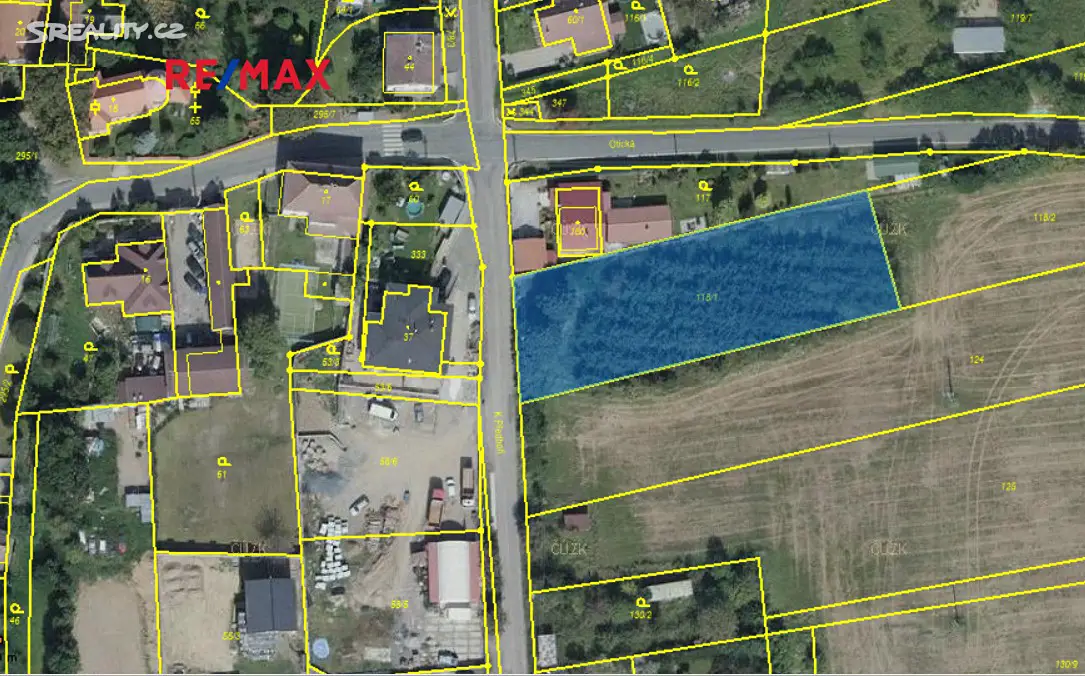 Prodej  stavebního pozemku 2 093 m², Říčany, okres Praha-východ