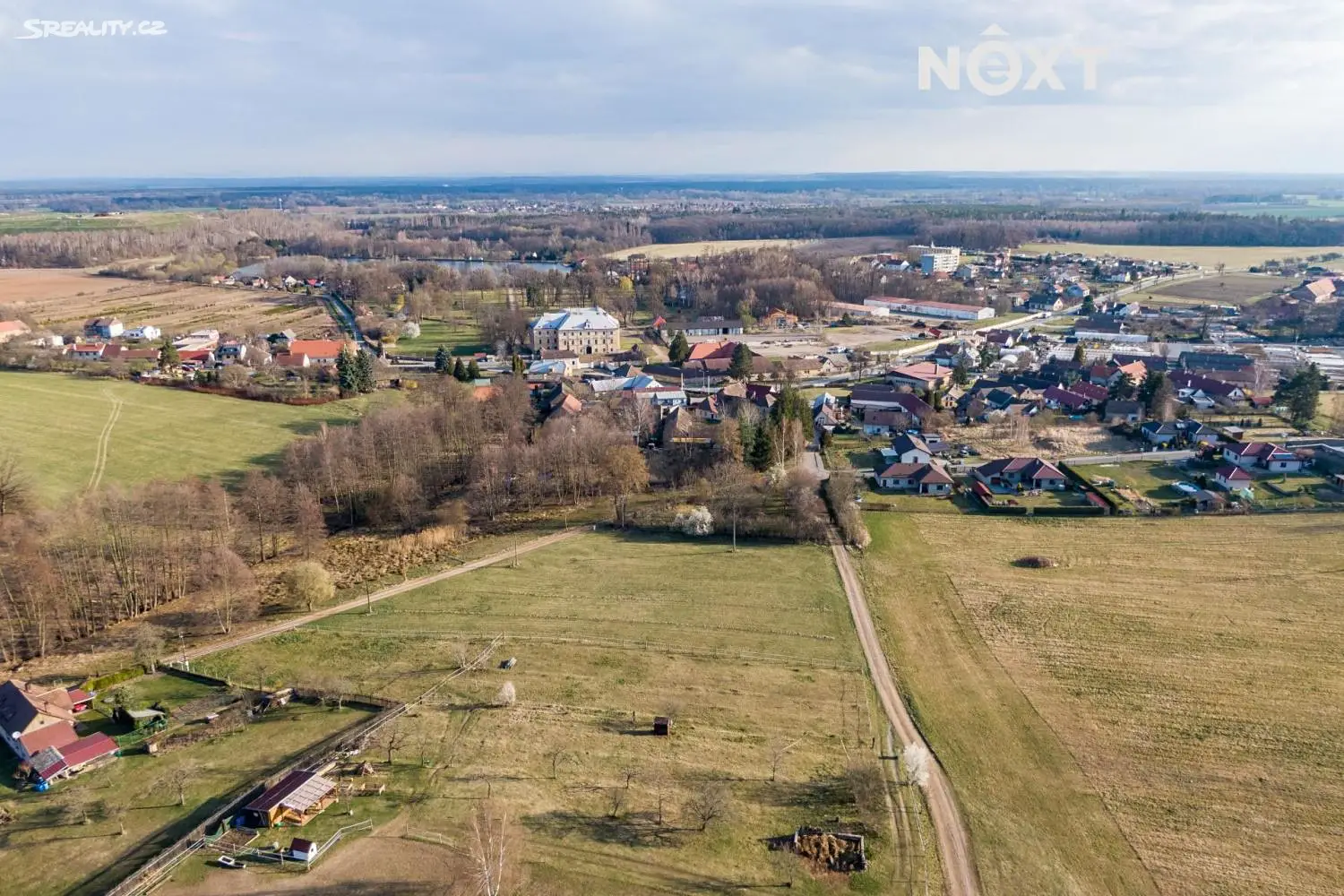 Prodej  stavebního pozemku 2 897 m², Zdechovice, okres Pardubice
