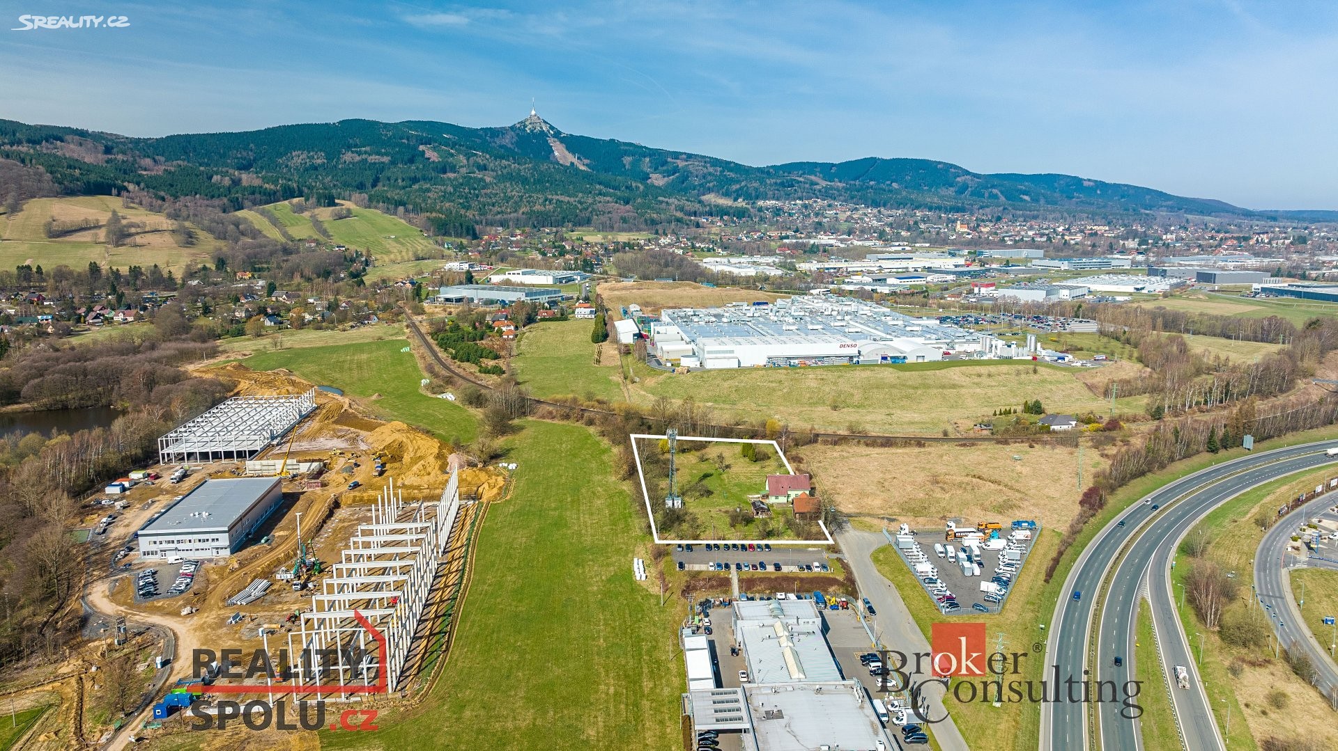Prodej  komerčního pozemku 9 183 m², Obilná, Liberec - Liberec XXIII-Doubí