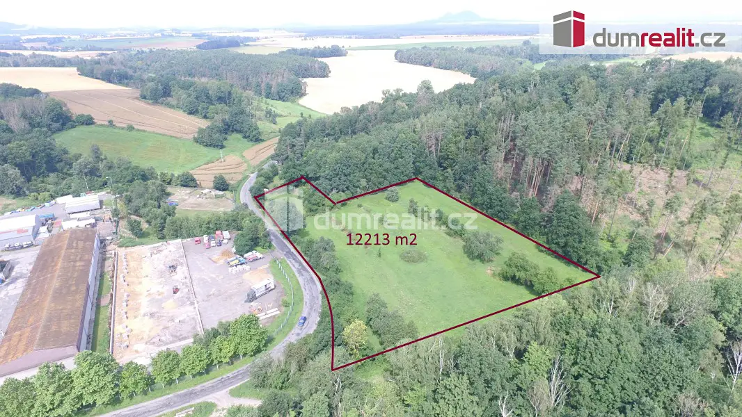 Prodej  pozemku 12 213 m², Katusice, okres Mladá Boleslav