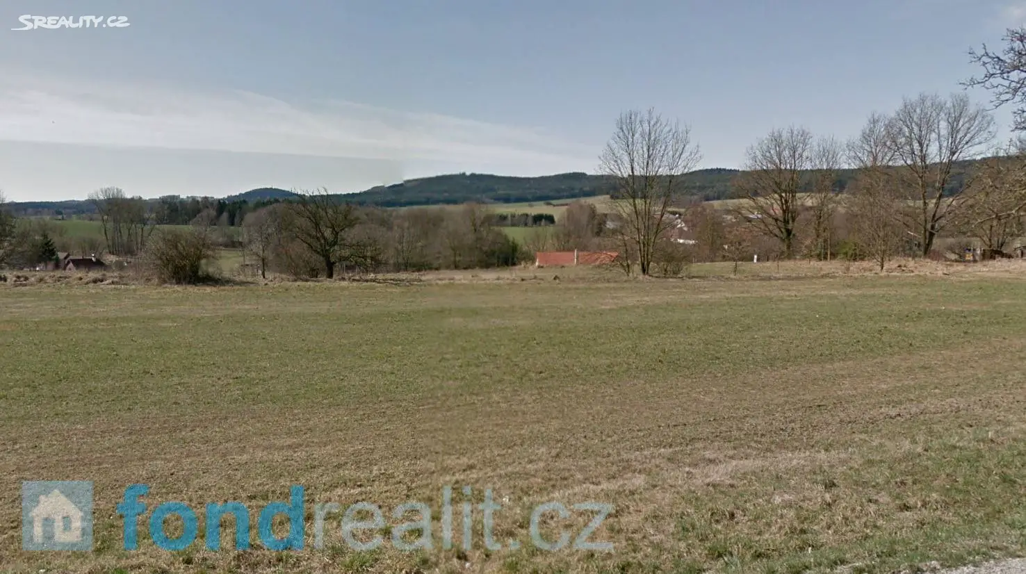 Prodej  pozemku 4 055 m², Okrouhlá Radouň, okres Jindřichův Hradec