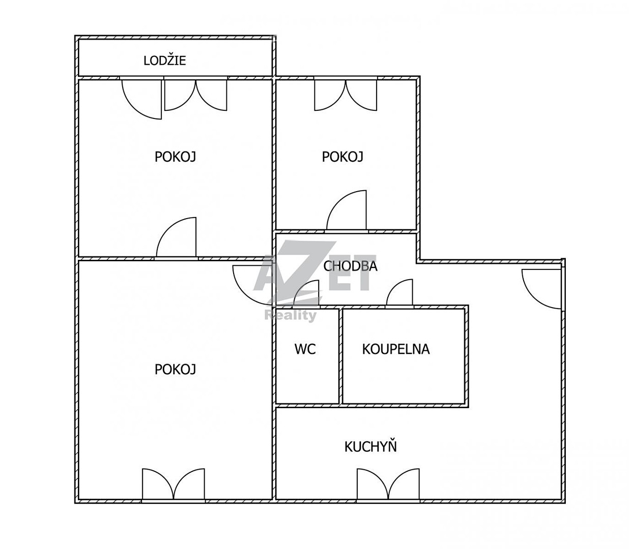 Prodej bytu 3+1 64 m², Český Těšín, okres Karviná