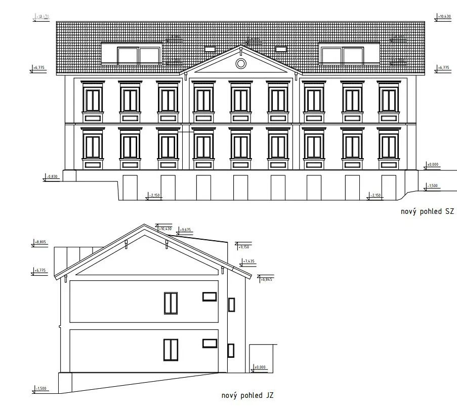 Prodej  vícegeneračního domu 375 m², pozemek 3 020 m², Praha 8 - Bohnice