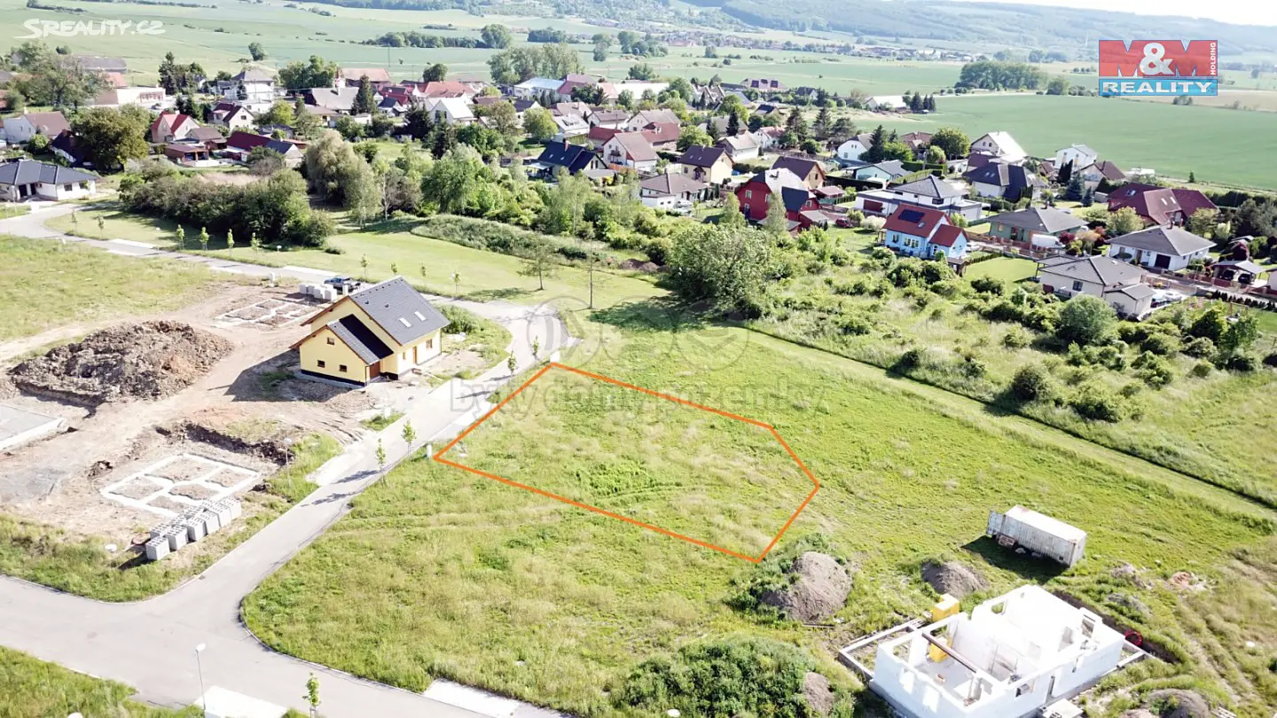 Prodej  stavebního pozemku 763 m², Židněves, okres Mladá Boleslav