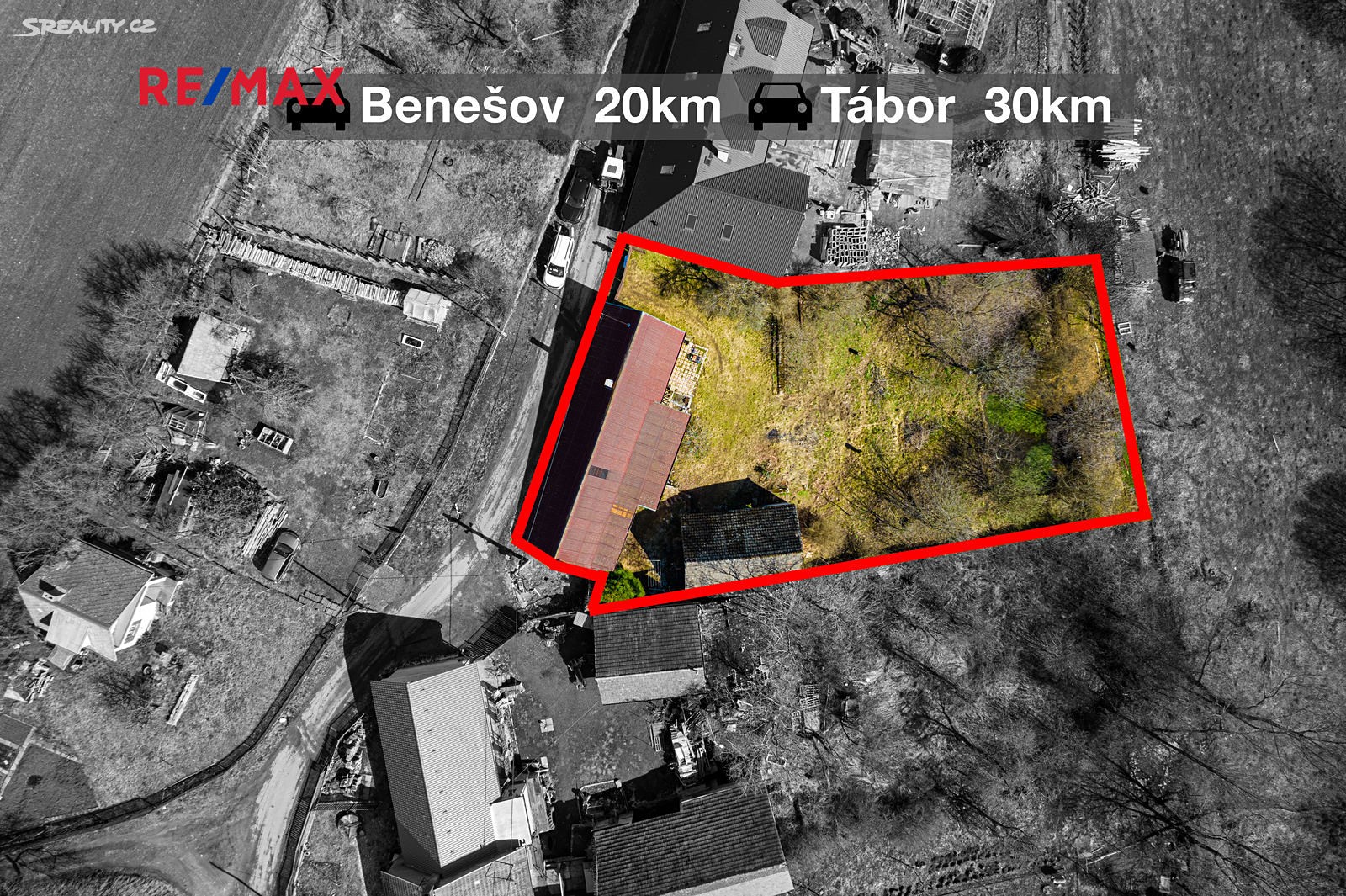 Prodej  rodinného domu 70 m², pozemek 1 201 m², Votice - Otradovice, okres Benešov