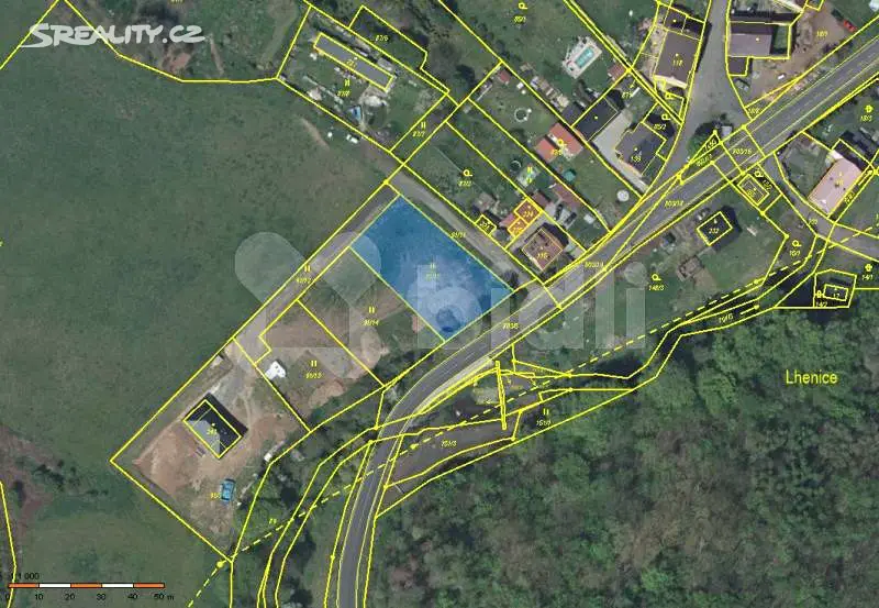 Prodej  stavebního pozemku 1 001 m², Bžany - Lhenice, okres Teplice