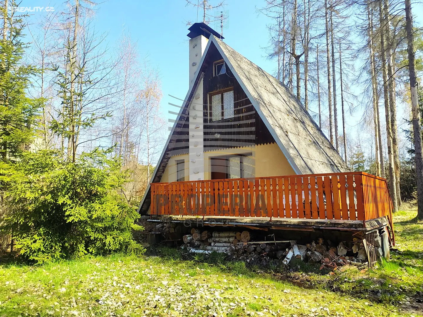 Prodej  chaty 60 m², pozemek 43 m², Skřinářov, okres Žďár nad Sázavou