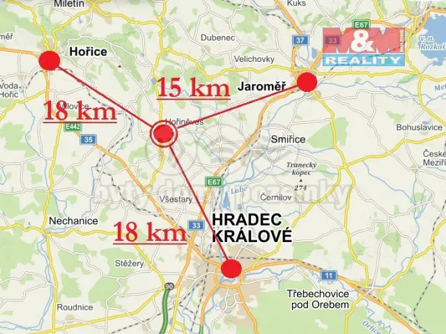 Hořiněves, Hradec Králové