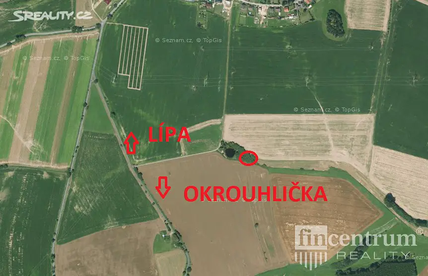 Prodej  pozemku 450 m², Lípa, okres Havlíčkův Brod
