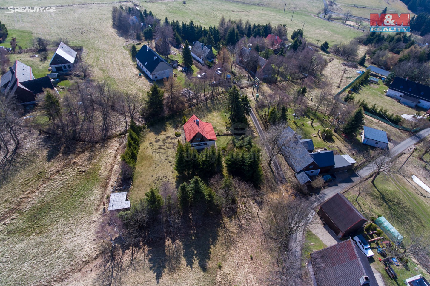 Prodej  chaty 110 m², pozemek 408 m², Blatno - Zákoutí, okres Chomutov