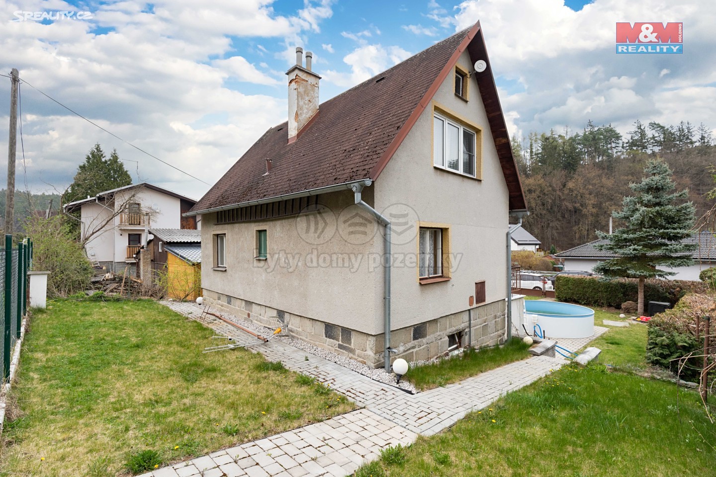 Prodej  chaty 80 m², pozemek 400 m², Starý Plzenec - Sedlec, okres Plzeň-město