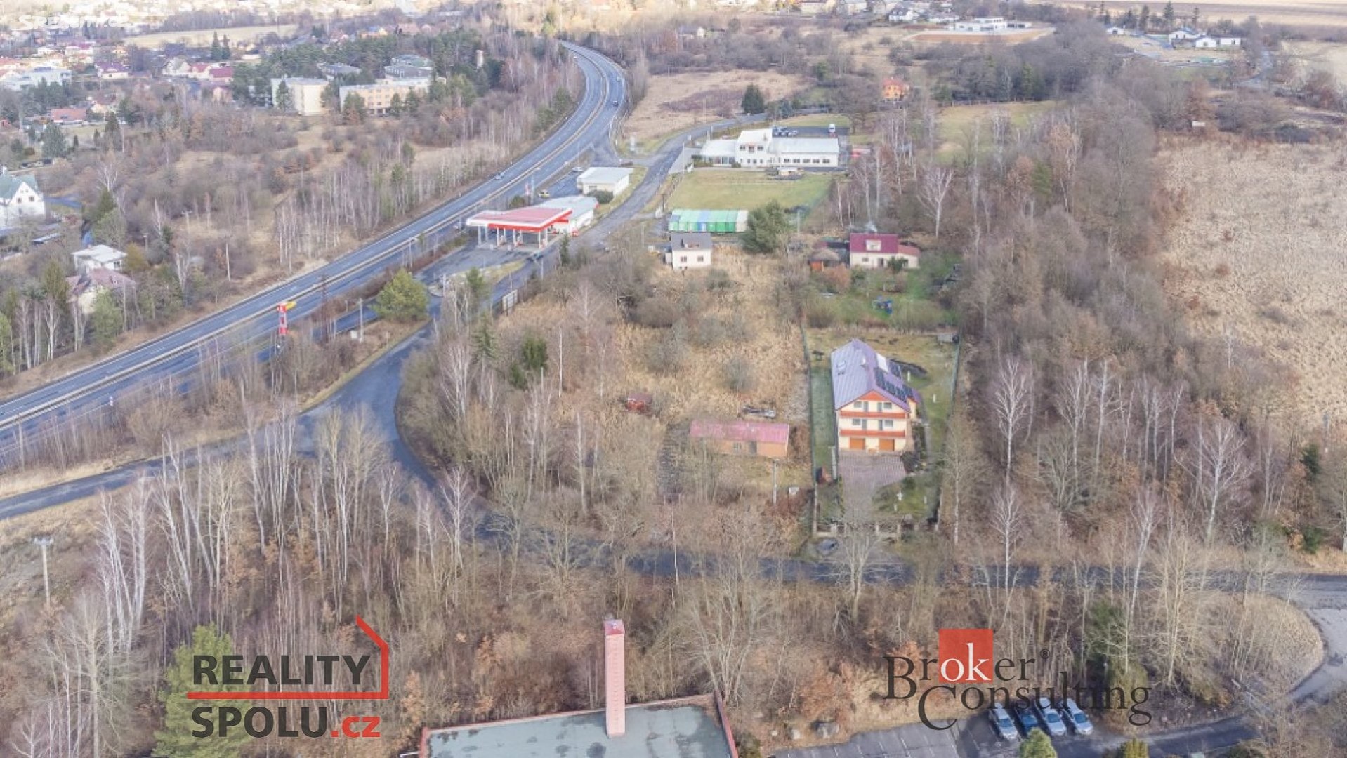 Prodej  komerčního pozemku 3 816 m², Dalovice - Všeborovice, okres Karlovy Vary