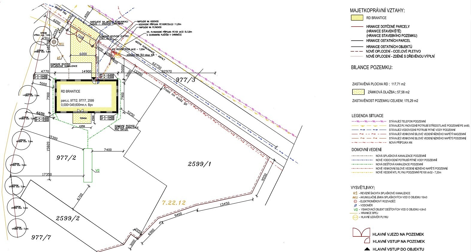 Prodej  stavebního pozemku 2 102 m², Brantice, okres Bruntál