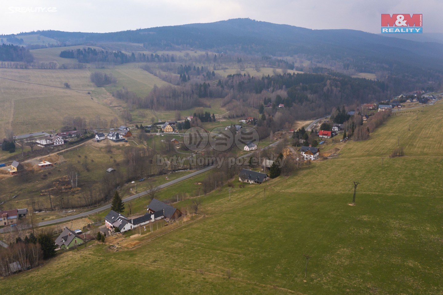 Prodej  stavebního pozemku 1 504 m², Dolní Morava - Velká Morava, okres Ústí nad Orlicí