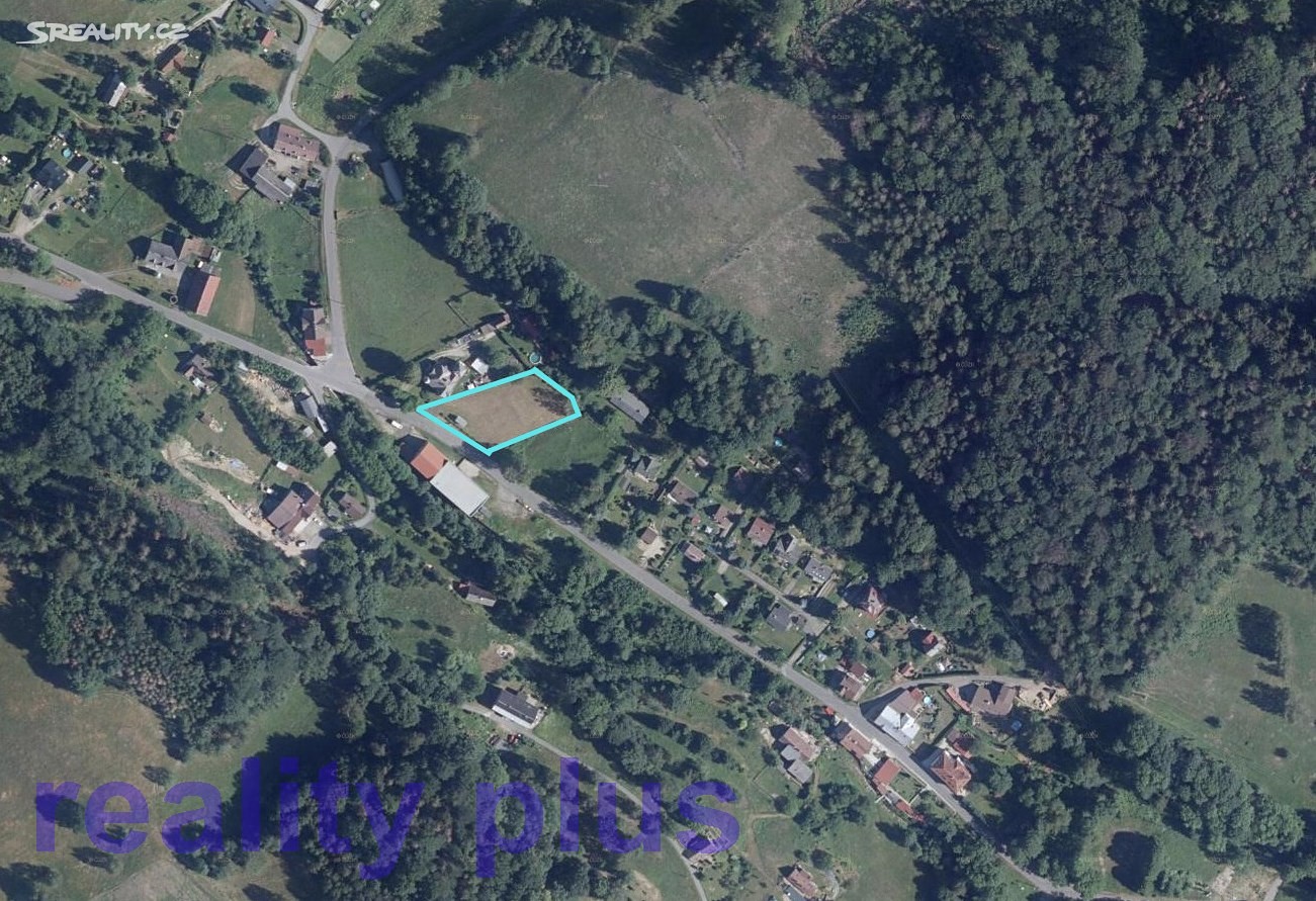 Prodej  stavebního pozemku 1 803 m², Mníšek, okres Liberec