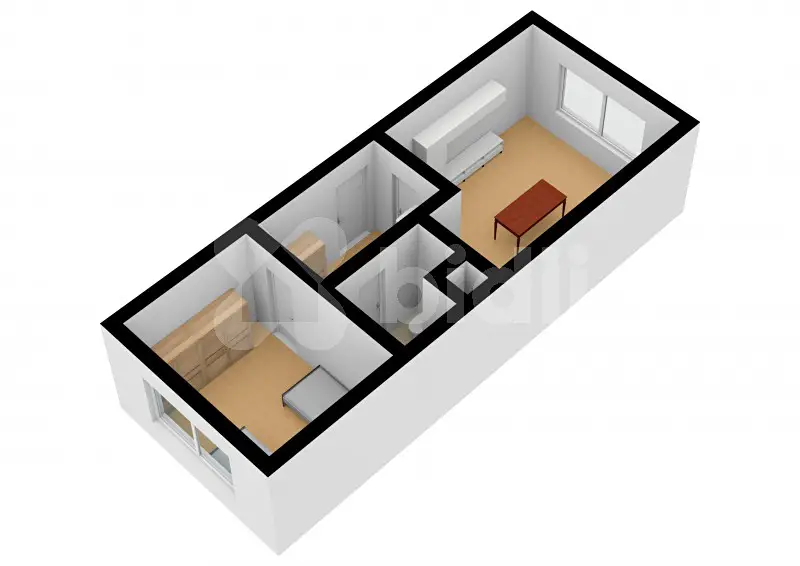 Pronájem bytu 2+kk 41 m², Ruprechtická, Liberec - Liberec I-Staré Město