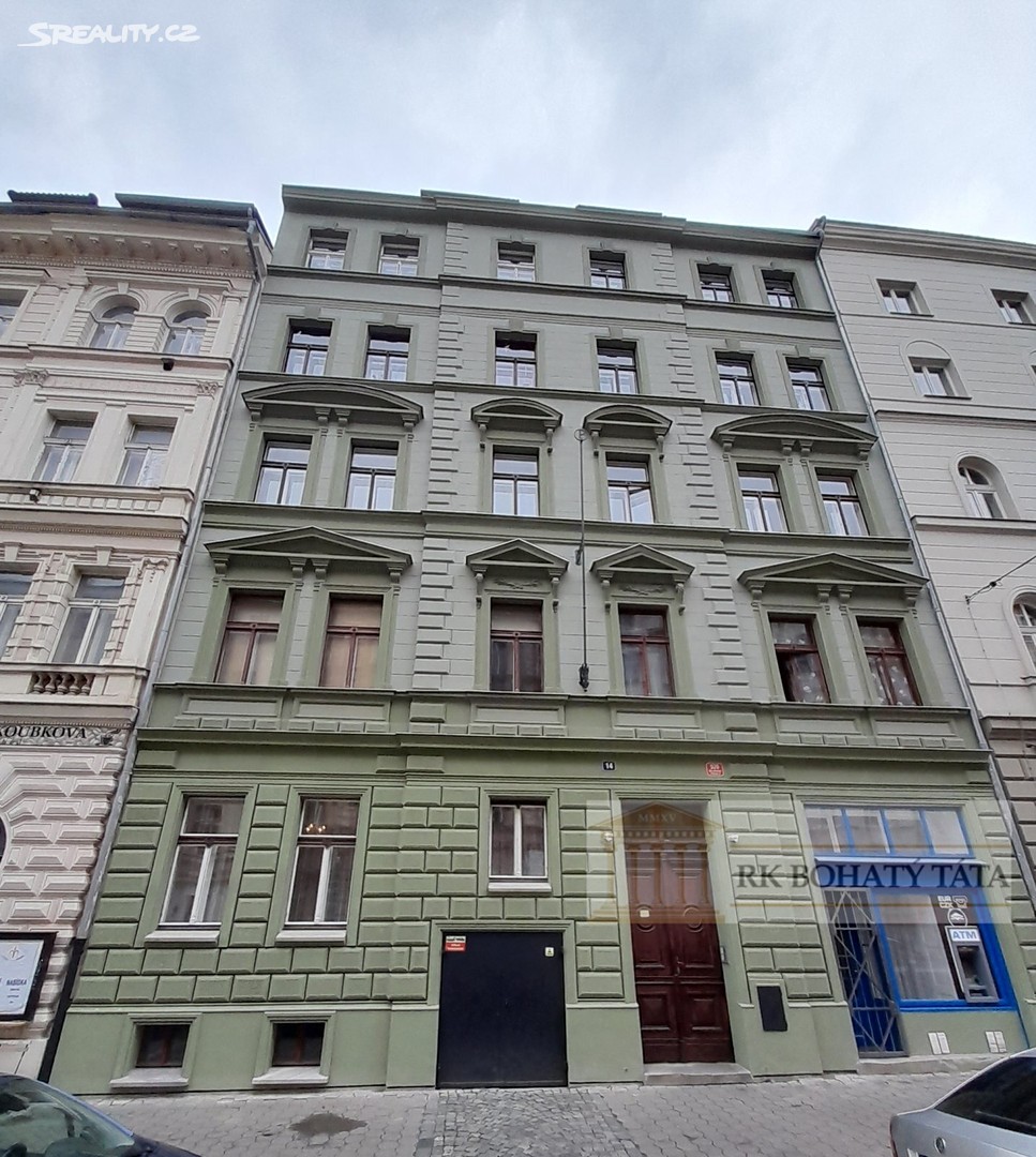 Pronájem bytu 3+1 80 m², Koubkova, Praha 2 - Vinohrady