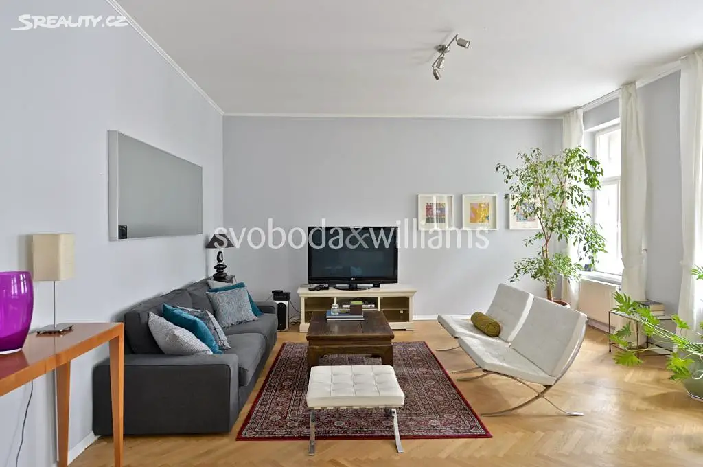 Pronájem bytu 4+kk 126 m², Jana Masaryka, Praha 2 - Vinohrady