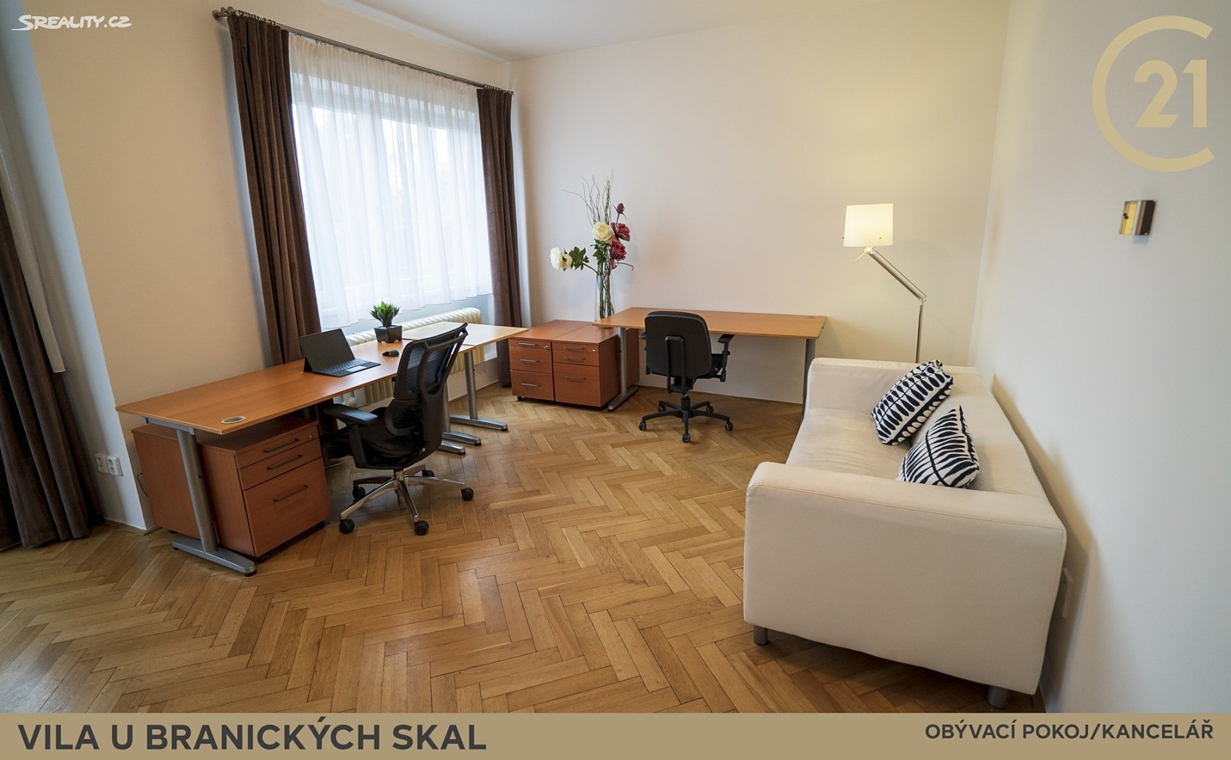 Pronájem  rodinného domu 250 m², pozemek 410 m², Nad Zemankou, Praha 4 - Braník