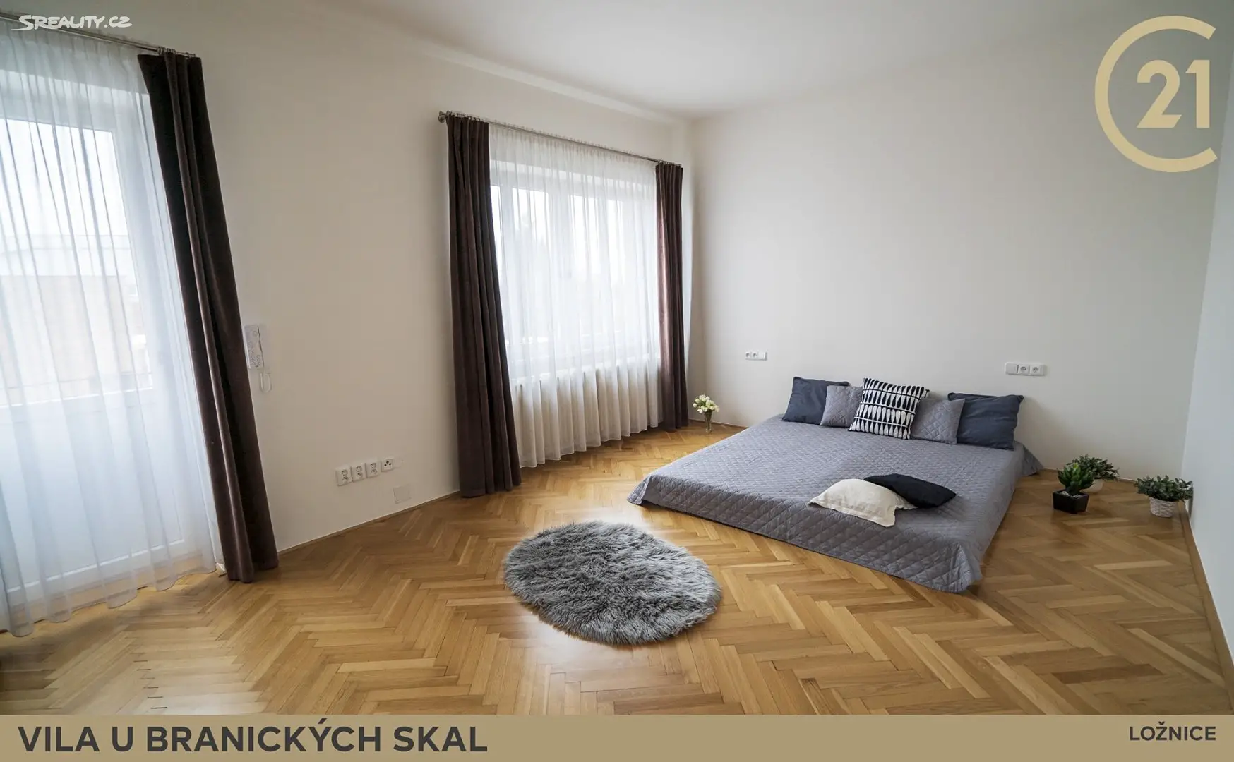 Pronájem  rodinného domu 250 m², pozemek 410 m², Nad Zemankou, Praha 4 - Braník