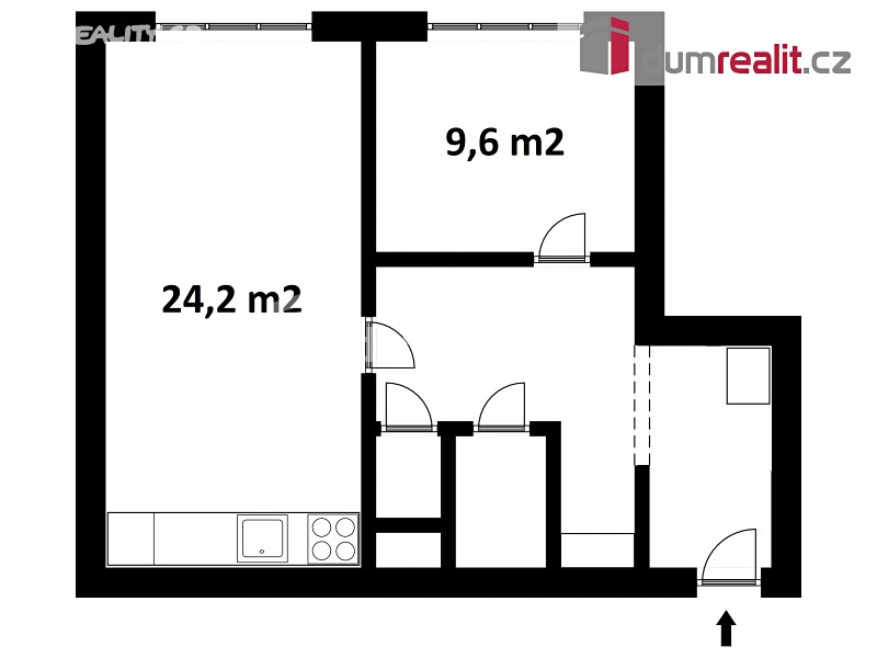 Prodej bytu 2+kk 47 m², Otavská, České Budějovice - České Budějovice 2