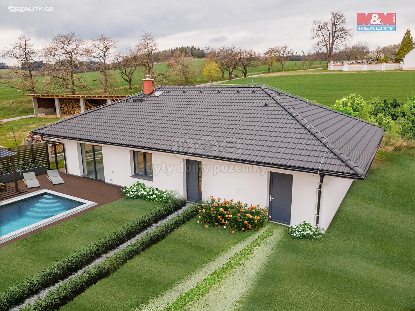 Prodej  rodinného domu 115 m², pozemek 1 218 m², Neustupov, okres Benešov