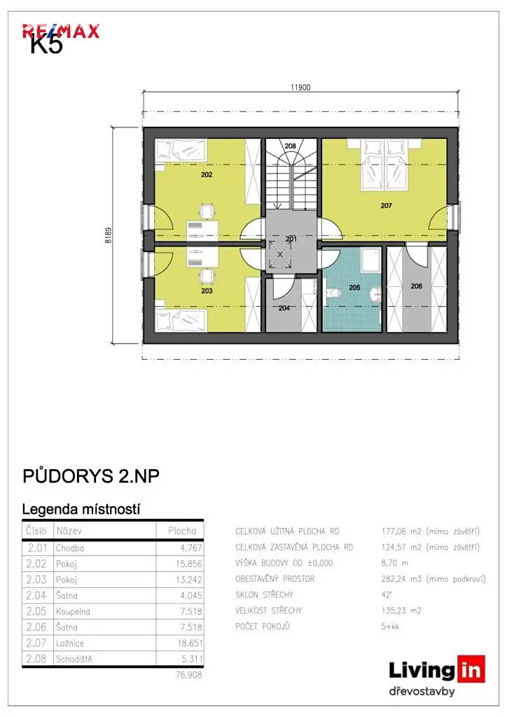 Prodej  rodinného domu 177 m², pozemek 743 m², Velatice, okres Brno-venkov