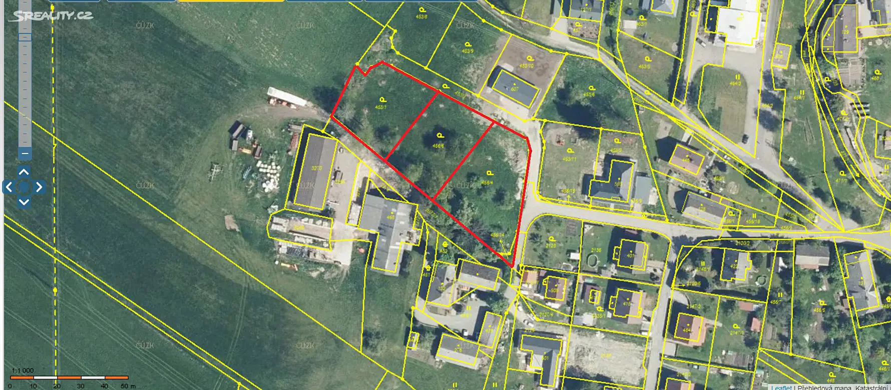 Prodej  stavebního pozemku 1 066 m², Lukavice, okres Ústí nad Orlicí