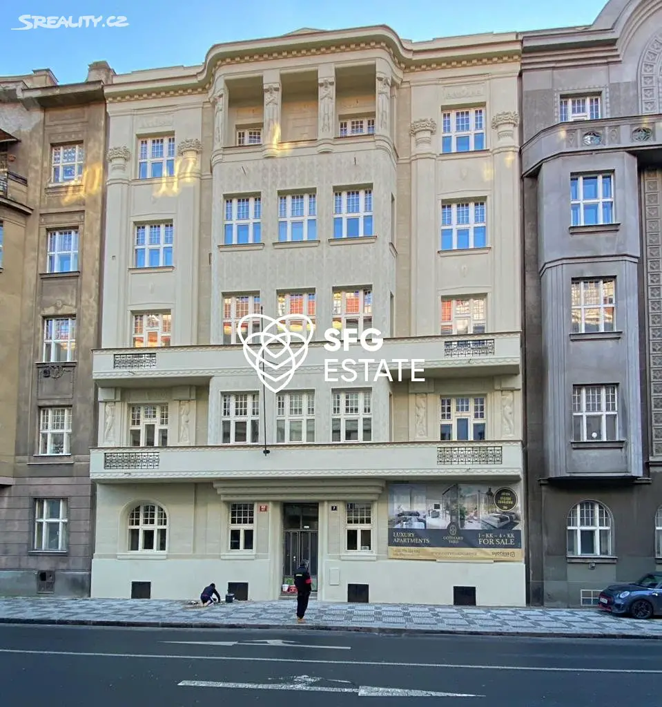 Prodej bytu 2+kk 60 m², Čs. armády, Praha 6 - Bubeneč