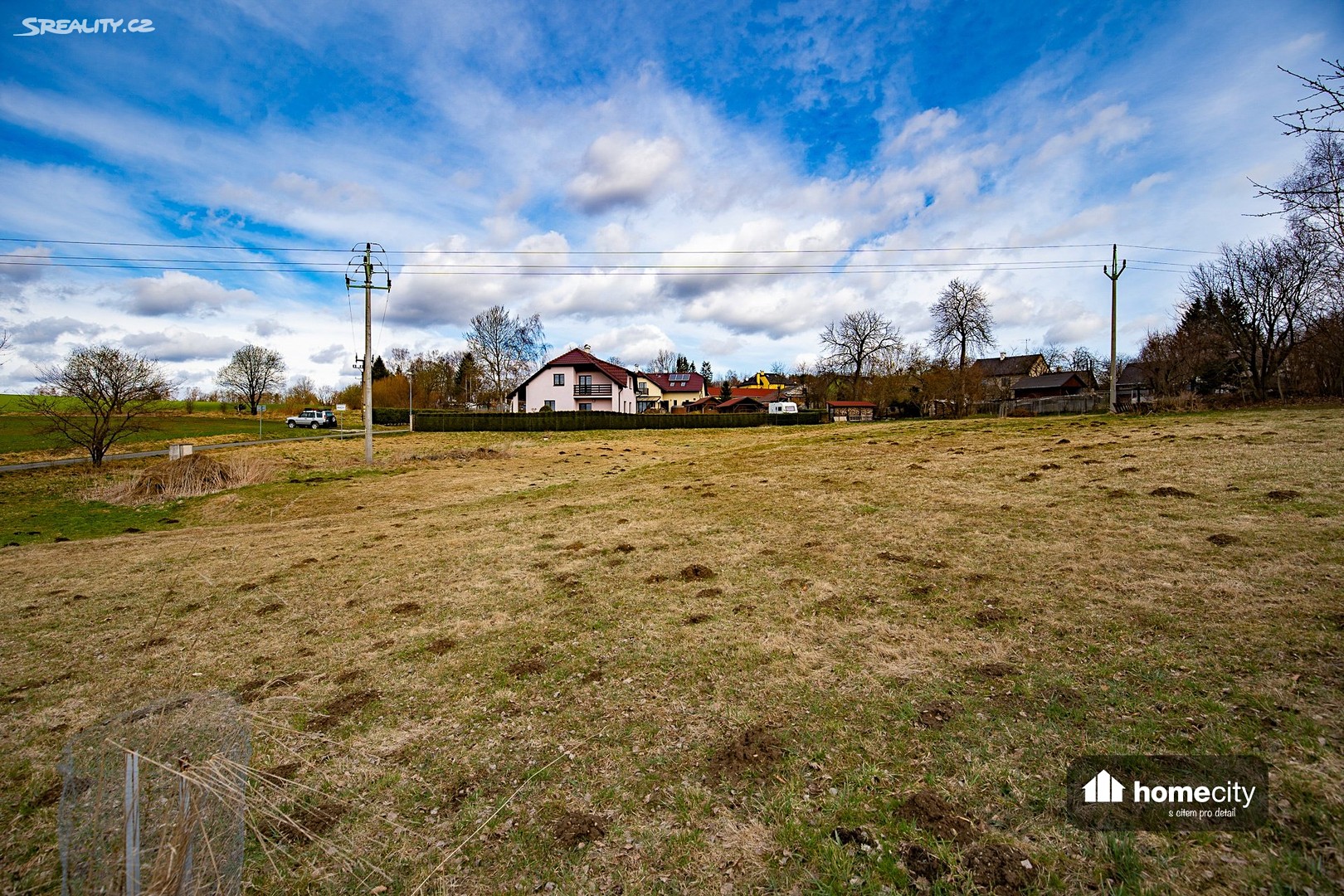 Prodej  stavebního pozemku 1 333 m², Vysočina - Rváčov, okres Chrudim