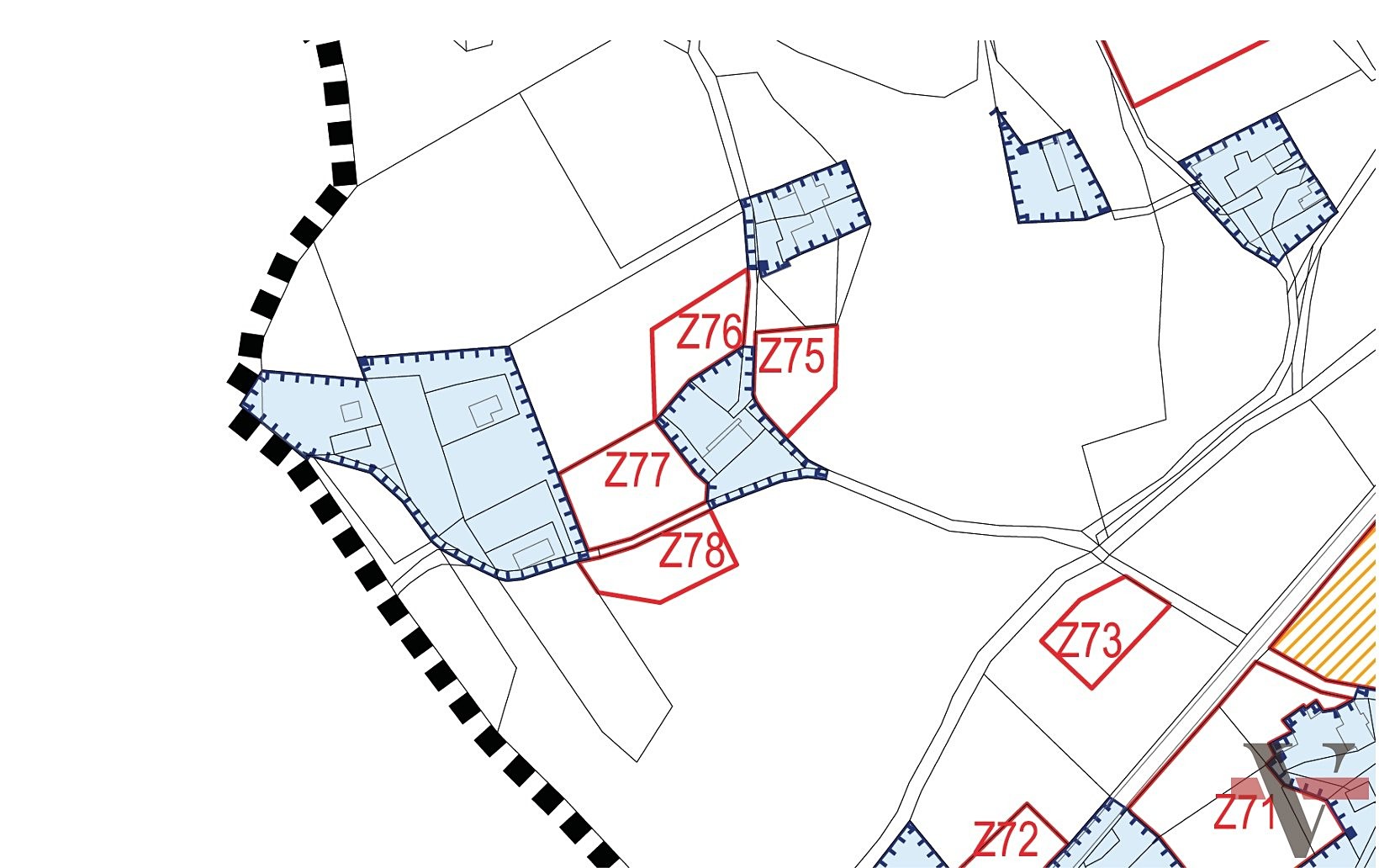 Prodej  stavebního pozemku 5 954 m², Oldřichov v Hájích, okres Liberec