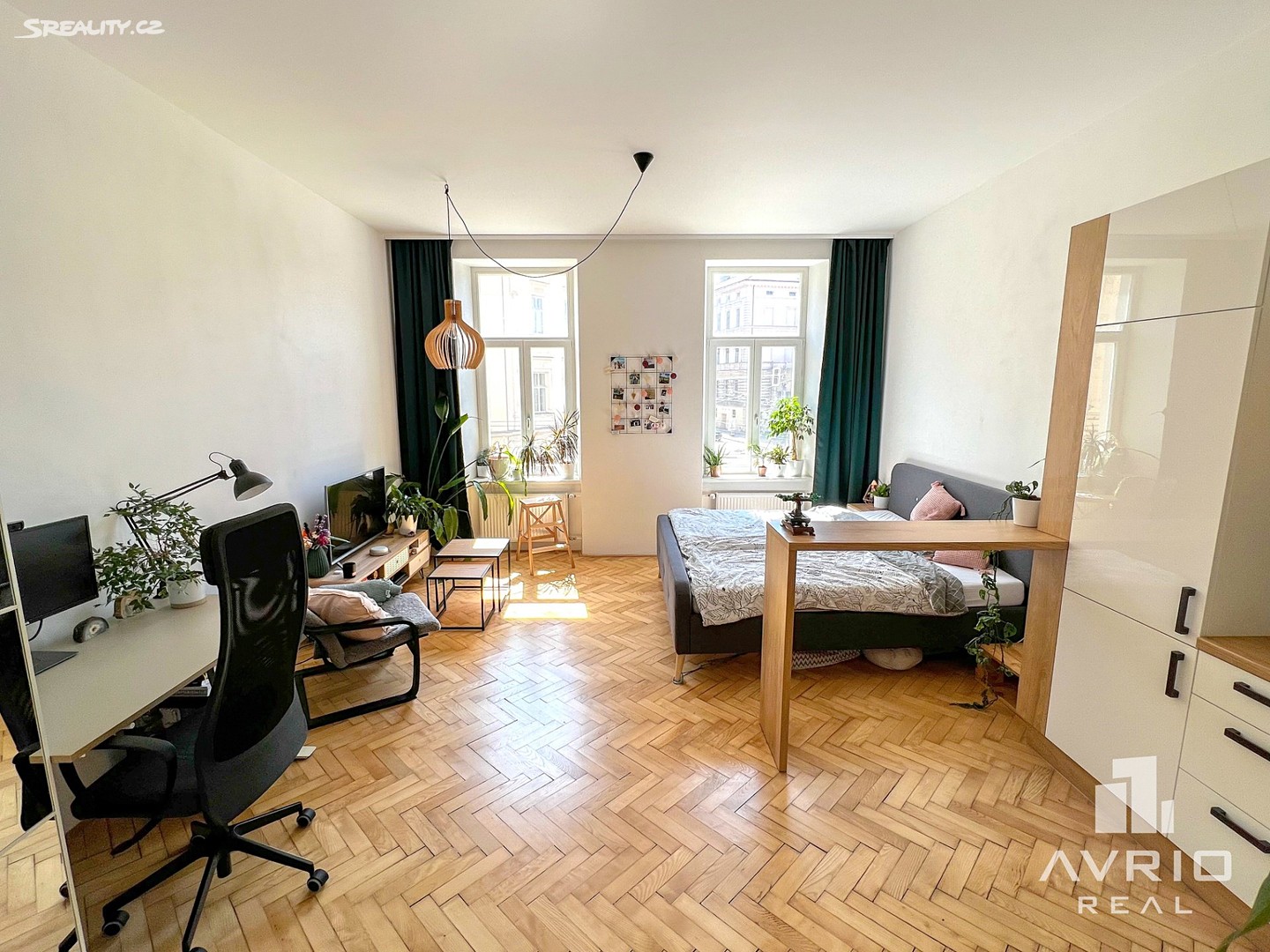 Pronájem bytu 1+kk 43 m², Údolní, Brno - Brno-střed