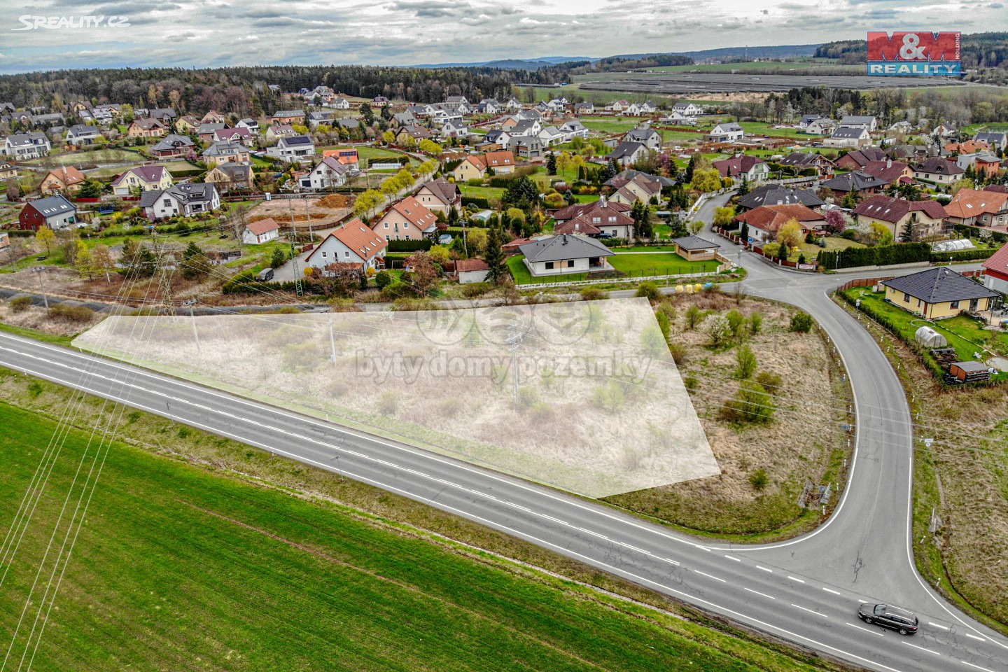 Prodej  stavebního pozemku 2 662 m², Letkov, okres Plzeň-město