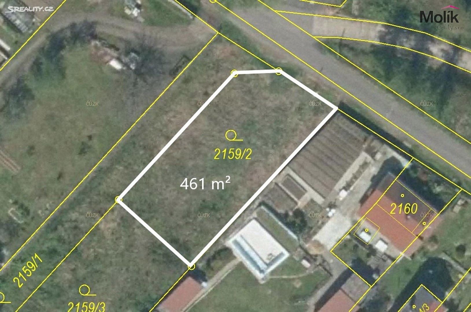 Prodej  stavebního pozemku 597 m², Potoční, Teplice - Trnovany